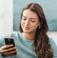 Person using their phone